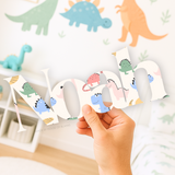 ACRYLIC - CUSTOM NAME - 28CM - WHITE