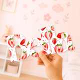 ACRYLIC - CUSTOM NAME - 28CM - WHITE