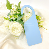 ACRYLIC - DOOR HANGER - PASTEL BLUE