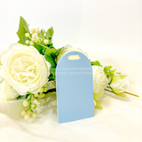 ACRYLIC - ARCH GIFT TAG - PASTEL BLUE