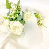 ACRYLIC - DOOR HANGER - FROSTED