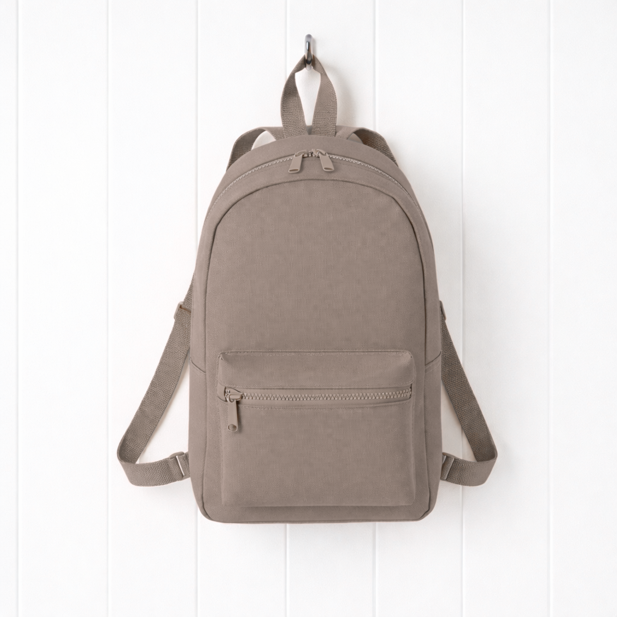 bagbase mini backpack Essential while the padded back panel provides additional comfort MINI BAGBASE BACKPACK - MUSHROOM