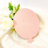 ACRYLIC - BALLOON - PASTEL PINK