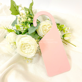 ACRYLIC - DOOR HANGER - PASTEL PINK
