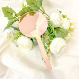 ACRYLIC - CAKE TOPPER - ROSE GOLD MIRROR