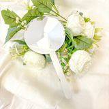 ACRYLIC - CAKE TOPPER - SILVER MIRROR