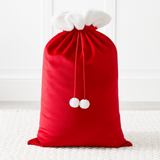 VELVET SACK - RED