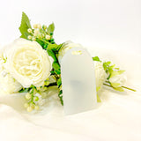 ACRYLIC - ARCH GIFT TAG - FROSTED WHITE