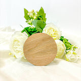 OAK VENEER - CIRCLE (NO HOLES)