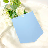 ACRYLIC - PENNANT & SUCTION - PASTEL BLUE