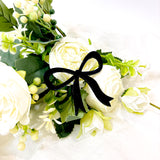 ACRYLIC - BOW - BLACK