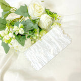 ACRYLIC - TICKET - PEARL WHITE