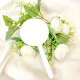 ACRYLIC - CAKE TOPPER - MOONLIGHT WHITE MATTE