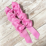 4’’ HAIR BOW - ROSE BLOOM