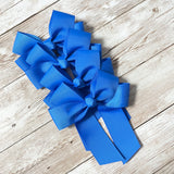 4’’ HAIR BOW - ROYAL BLUE