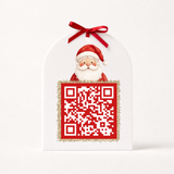 UV-DTF DECAL - SANTA TRACKER - QR CODE - SANTA