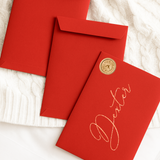C4 ENVELOPE - RED
