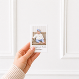 CUSTOM UV-DTF - WALLET INSERT - POLAROID - PORTRAIT
