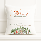 DTF TRANSFER - NORTH POLE VILLAGE CUSHION KIT