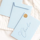 ENVELOPE (C4)- POWDER BLUE
