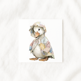 UV-DTF DECAL - PATCHWORK COLLECTION - BABY DUCKLING