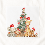 DTF TRANSFER - CHRISTMAS - SAFARI CHRISTMAS PLUSHES
