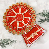 XL FERRIS WHEEL ADVENT KIT (MDF BOARD, STICKER, CHOCOLATE WRAPPER & MINI NUMBER STICKERS)