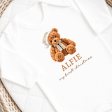 CUSTOM DTF TRANSFER: CHRISTMAS - LITTLE NEUTRAL CHRISTMAS TEDDY