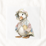 DTF TRANSFER - PATCHWORK COLLECTION - BABY DUCKLING