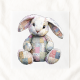 DTF TRANSFER - PATCHWORK COLLECTION - BUNNY