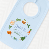 DTF TRANSFER - CHRISTMAS DINNER - BLUE (MY FIRST CHRISTMAS DINNER)