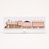 UV-DTF DECAL - CHRISTMAS - XL NORTH POLE EXPRESS - PINK