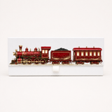 UV-DTF DECAL - CHRISTMAS - XL NORTH POLE EXPRESS - RED