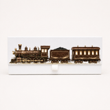 UV-DTF DECAL - CHRISTMAS - XL NORTH POLE EXPRESS - BROWN