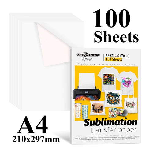 TECKWRAP SUBLIMATION PAPER - 100 SHEETS