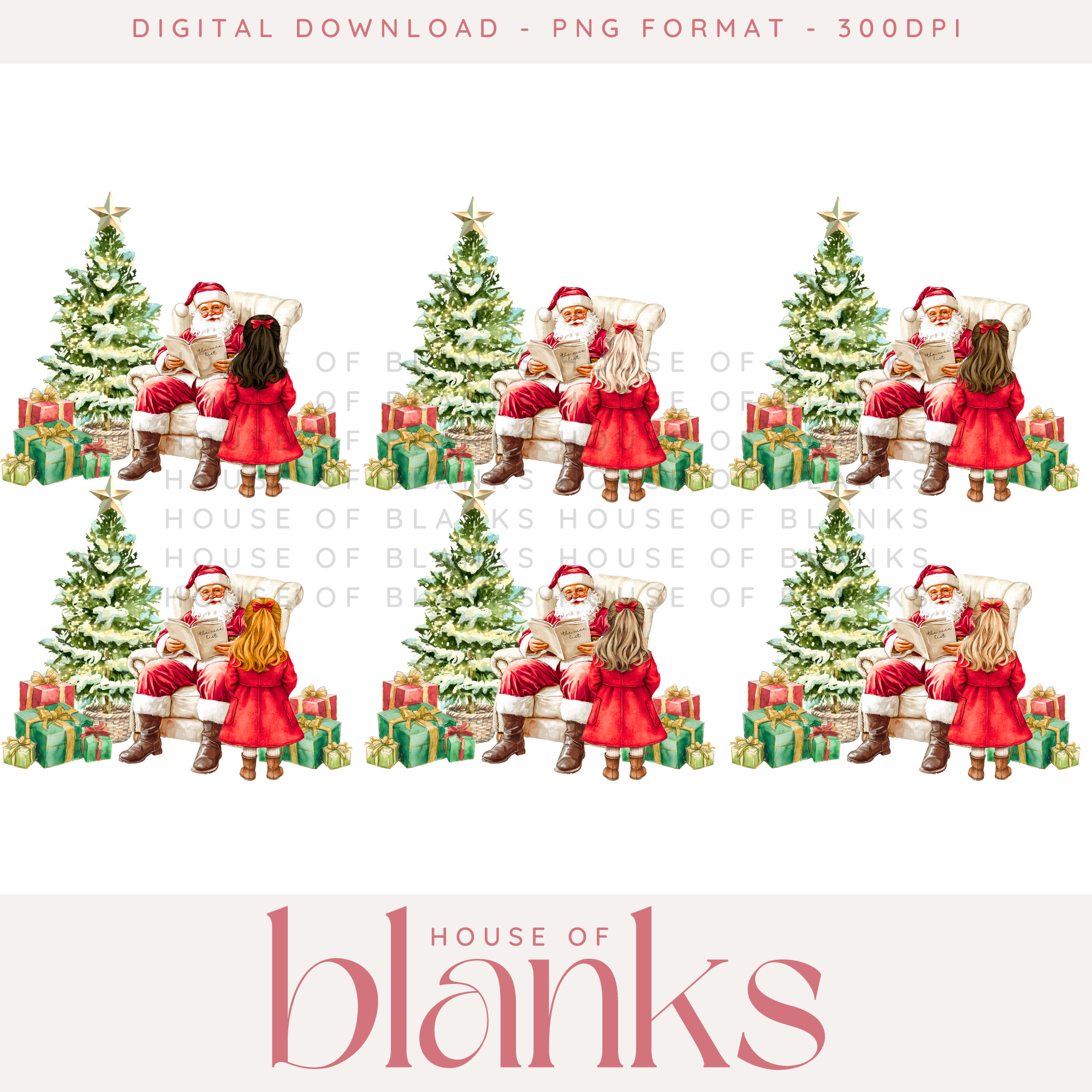 DIGITAL DOWNLOAD: VISIT WITH SANTA GIRLS