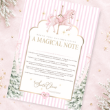 PRINTED RANGE - A4 MAGICAL NOTE - THE CAROUSEL HORSE