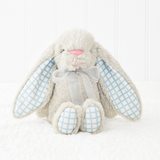 EASTER - 21CM PLUSH BUNNY - BLUE