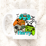 CUSTOM UV-DTF DECAL - GAMER HALLOWEEN