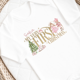 CUSTOM DTF TRANSFER: CHRISTMAS - 1ST CHRISTMAS NUTCRACKER - PINK
