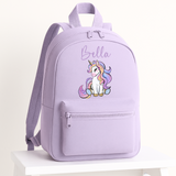 DTF TRANSFER - SITTING UNICORN  (10CM) (BACKPACK)