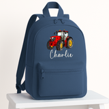 DTF TRANSFER - RED TRACTOR (10CM) (BACKPACK)