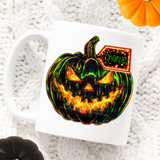CUSTOM UV-DTF DECAL - NEON PUMPKIN