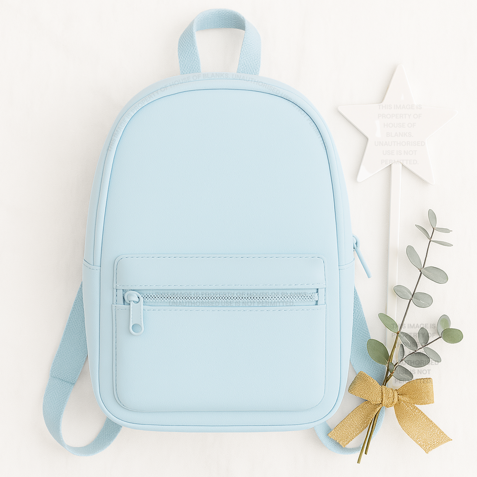 brandy melville light blue mini backpack MINI BAGBASE BACKPACK