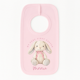 CUSTOM DTF TRANSFER - EASTER - FIRST BUNNY - PINK