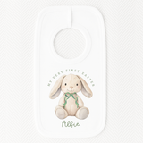 CUSTOM DTF TRANSFER - EASTER - FIRST BUNNY - GREEN