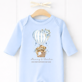DTF TRANSFER - MOTHER'S DAY - HOT AIR BALLOON - BLUE