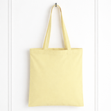 LONG HANDLE TOTE BAG - LEMON