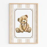 A3 PRINT - SIGNATURE TEDDY - NEUTRAL