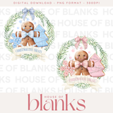 DIGITAL DOWNLOAD: CHRISTMAS EVE TREAT WREATH GINGERBREAD